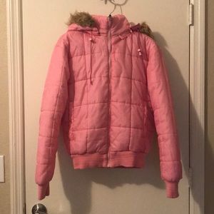 Furry Pink Jacket